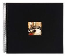 Goldbuch Album Photo Bella Vista Noir à Spirale, 34 x 30 cm, 40 Pages Noires, 25977
