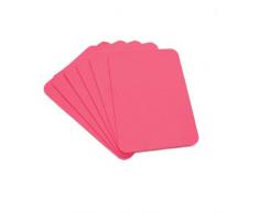 1buy3 Lot de 6 Sets de Table Ronds en Feutre 5 mm dÃ©paisseur Rose