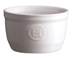 Emile Henry Eh111009 Le N°9 Ramequin Céramique Blanc Farine 9 X 9 X 5,5 cm