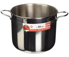 Home Casserole, Acier Inox, 10 Litres, Acier, 26 cm