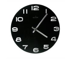 Acctim 27003 Mika - Horloge Murale Noire
