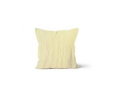 Soleil dOcre Eve Housse de coussin, Polyester, Ecru, 60 x 60 cm