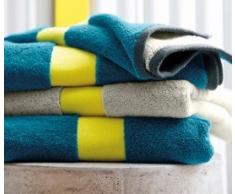 Blanc des Vosges Tonus Serviette de Bain, Coton, CÃ©ladon, 55x110 cm