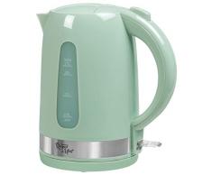Bestron Bouilloire Ã©lectrique design avec arrÃªt automatique, Royal Mint, 1,7 L, 2200 W, Vert menthe