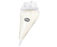 Dr. Oetker 2457 Poche Set Classic Lot de 10 pièces avec 4 Douille 35 cm Blanc, Plastique, 10 x 10 x 35 cm