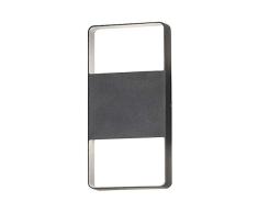 Konstsmide Matera Up Down Applique murale, Aluminium, Anthracite