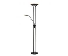Lucide CHAMPION-LED - Lampadaire / Lampe De Lecture - Ã 25,4 cm - LED Dim. - 1x20W 3000K - Noir