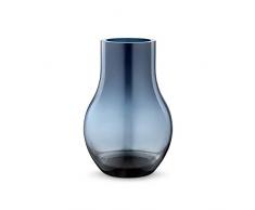 Georg Jensen Cafu Vase, Noir foncÃ©, Taille M
