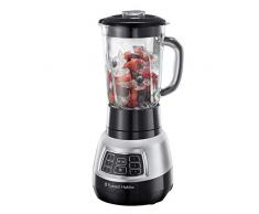 Russell Hobbs 25720-56 Mixeur Blender Professionnel 1,5L Velocity, Lames 6 Pointes Revêtement Titane, 3 Programmes, 3 Vitesses