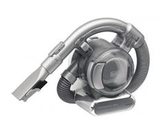 BLACK+DECKER PD1820L-QW Aspirateur à main sans fil - 18 V - Autonomie : 15 min - Capacité du bol : 560 ml - Charge : 4h - Base de charge - Prolongateur intégré et embout suceur