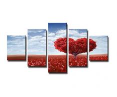 Visario 5540 Tableau sur Toile de Lin, Multicolore