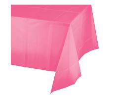 Creative Converting Nappe en Plastique 137,2Â x 274,3Â cm -Candy Rose