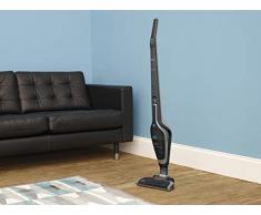 BLACK+DECKER SVA420B-QW Aspirateur balai sans fil - 14,4 V - Autonomie : 20 min - Base de charge - Brosse et suceur plat, 14 W, 0.5 liters, Gris Anthracite