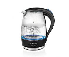 Taurus, Bouilloire en Verre AROA GLASS, 958511, 2200W , 1,7L, rotation à 360°