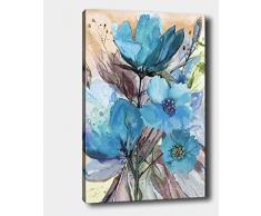 Bonamaison Peinture sur toile, multicolore, 30 x 40 cm - Conçu et fabriqué en Turquie