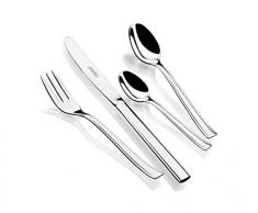 Monix Europa - Ménagère 24 pièces Couverts en Acier Inoxydable 18/0.