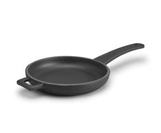 Agnelli autocuiseurs Cuisson Lente Pain avec Manche et de Manipulation en Fonte Gris Graphite Noir 20 cm