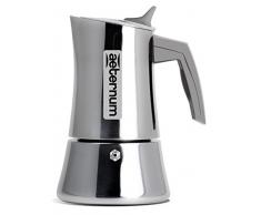 Divina Aeternum CafetiÃ¨re 2 tasses en acier inoxydable 18/10, compatible induction