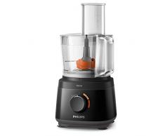 Philips HR7320/10 Robot de cuisine Daily Collection Noir 700W Bol 1,5 L avec Blender 1 L