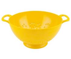Zak Designs 1530-9982 Passoire, mélamine, Jaune, à 23 cm