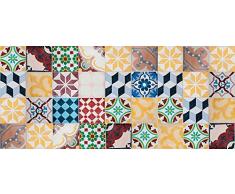 Viniliko Vintage Tiles Tapis en Vinyle Multicolore 66 x 150 cm