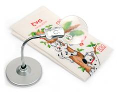 PURElite CFPL03 Lampe de Table à loupe, en Plastique, Multicolore, 29 x 1 x 12 cm