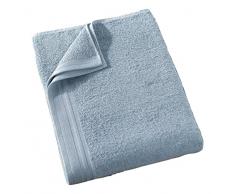 De Witte Lietaer 199540 Wellness Drap de Bain Coton Bleu 90 x 200 cm
