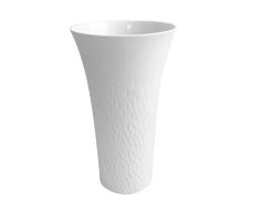 Guy Degrenne 216972 Boreal Satin Vase 30 cm Blanc