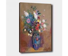 Bonamaison Peinture sur toile, multicolore, 70 x 100 cm - ConÃ§u et fabriquÃ© en Turquie