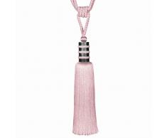 STEPHANOISE Embrasse Fantaisie, Rose, 29(h Pompon) x79 cm