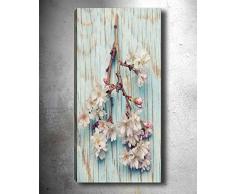 Bonamaison Peinture sur toile, multicolore, 30 x 90 cm - Conçu et fabriqué en Turquie