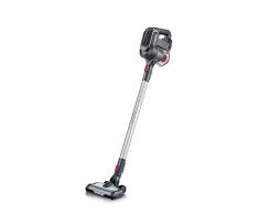 Severin HV 7165, Aspirateur Balai et de Table (avec Brosse Ãlectrique et Moteur NumÃ©rique, Accu Li-Ions 22,2V, SÂ´POWER topspin Li 30) Gris/Rouge