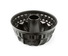 Kaiser 2300625072 Moule à savarin Inspiration Ã24cm, Acier, Noir, 28 x 28 x 18 cm