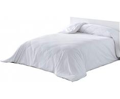 Lucena Cantos - Housse de Couette Bicolor, (Blanc, 300 x 270)