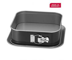 Kaiser 2300659602 Moule à manqué Inspiration, Acier, Noir, 24 x 24 x 8 cm