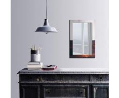 Bonamaison Décoration Murale Impression sur Miroir Encadré sur Toile, Dimensions: 40 x 60 Cm - Conçu et fabriqué en Turquie