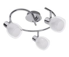 Rabalux 6837 Spot, Verre, E14, Silber