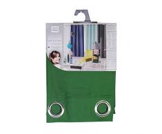douceur dintérieur rideau a oeillets 140x280 cm microfibre absolu vert