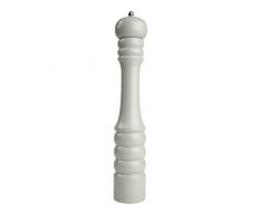T&G Woodware T & G Classic Capstan Moulin à Poivre en Hévéa, Bois Dense, Gris, 40.5 cm