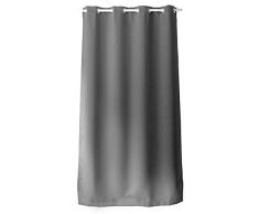Enjoy Home Rideau Occultant avec 8 Oeillets Polyester Gris 140x240 cm