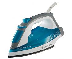 Russell Hobbs 23590-56 Fer à Repasser Vapeur Light and Easy, Puissant 2400W, Anti Adhésif, Défroissage Vertical