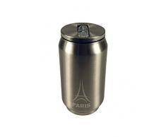 Yoko Design Canette Isotherme Double Paroi en Acier Inoxydable, sans BPA, Gourde réutilisable éco-responsable pour Eau, Sport, Enfant, Bureau, Voyage 280/500/700 mL