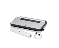 WMF LONO Machine Sous Vide, 5 Programmes, Compartiment de Rangement Intégrés et Cutter, Haute Performance Aspiration 10-12L, Soude-sac, inclus Rouleau & 5 sacs, 0419070011