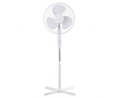 MEZIERES 40BS Ventilateur sur Pied, Blanc