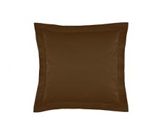 Gabel Iris Coussin Ameublement, 100% Coton, Marron, 42 x 42 x 18 cm