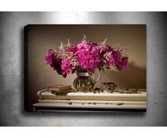 Bonamaison Peinture sur toile, multicolore, 30 x 40 cm - Conçu et fabriqué en Turquie