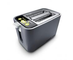 CARRERA Grille pain No 552, Toaster Horizontal, 2 Fentes - 2 Tranches, 9 Réglages Numériques Et Compte à Rebours Optique