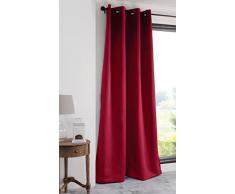 Lovely Casa R91840014 NOTTE Rideau Polyester Rouge 140 x 280