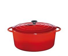 KÃ¼chenprofi 04 0200 14 33 Casserole ovale Fonte Rouge 33 cm