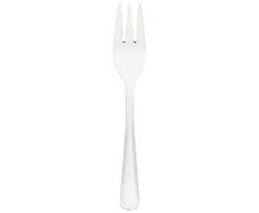 Gerlach G01-0004P-WICI-06PU-S1S1-01 Fourchette Ã Gateau 6 pcs, 18/10 Steel, Silber, 20 x 15 x 2,5 cm